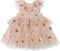 Konges Sløjd Yvonne Hartjes jurk met sequins - Coeur Sequins - Maat 5-6 jaar