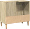 vidaXL - Badkamerkast - 65x33x60 - cm - bewerkt - hout - sonoma - eikenkleurig