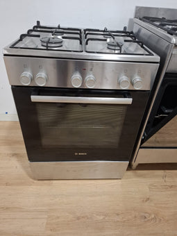Bosch HGD725150N - Gasfornuis - 4 gaspitten - 3D hetelucht - Zilver