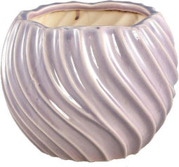 PTMD Bloempot Nudi - 19x19x15 cm - Keramiek - Paars