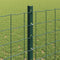 vidaXL - Hekpalen - 11 - stuks - U-vorm - Groen - 120 - cm - Staal
