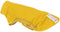 vidaXL - Hondenregenjas - met - reflecterende - strips - polyester - geel - M