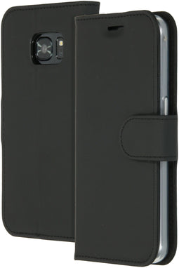 Accezz Galaxy S7 - Wallet Softcase Bookcase - Krasbestendig Schokbestendig - Zwart
