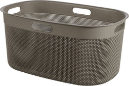 Curver Filo - Wasmand 45L - Geperforeerde structuur - Cappuccino
