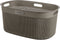 Curver Filo - Wasmand 45L - Geperforeerde structuur - Cappuccino