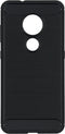 Hoesje Siliconen Geschikt voor Nokia 7.2 / 6.2 - Brushed Backcover - Zwart