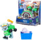 PAW Patrol Big Truck Pups - Rocky-actiefiguur met reddingsdrone - Speelfigurenset