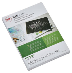 GBC - Lamineerhoes gbc a4 2x100micron mat
