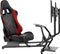 VDD Gaming - Racestoel Cockpit Simulator - Volledig Verstelbaar - Monitorstandaard - 37-55 inch schermen