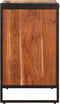 vidaXL - Schoenenkast - 67x38x65 - cm - massief - acaciahout