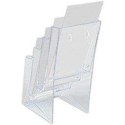 Klika - Folderbak 4-vak x A4 staand - 6 stuks