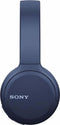 Sony WH-CH510 - Draadloze hoofdtelefoon - 35 uur batterijduur - Blauw