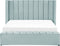 NOYERS - Bed met opbergruimte - Mintgroen - 180 x 200 cm - Fluweel