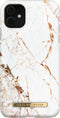 BeHello Carrara Gold - Soft case - Krasbestendig Schokbestendig - Wit