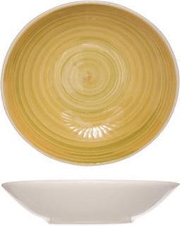 Cosy & Trendy Turbolino Bord - Ø 21 cm - Geel - Set-6