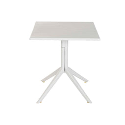 Eettafel Home ESPRIT Grijs Metaal Polypropyleen 70 x 70 x 75 cm