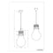 TRIO 3401 - Hanglamp - Dimbaar - Chroom