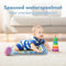 Spoused Waterspeelmat - Watermat - Tummy Time - 6 bewegende visjes - Clownviskleur