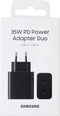 Samsung 35W Power Adapter Duo - USB-C 25W en USB-A 15W snelladen - Zwart