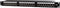 Gembird NPP-C624-002 - Patchpanel CAT6 24 poorts RJ45 - Volledig afgeschermd - Zwart