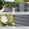 tectake® Verhoogde Plantenbak - Weerbestendig Staal - 120 x 90 x 57 cm - Grijs