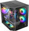 Mars Gaming MC-3TLITE - Mini Tower - Micro-ATX Mini-ITX - Zwart
