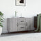 vidaXL - Dressoir - 100x36x60 - cm - bewerkt - hout - grijs - sonoma - eikenkleurig