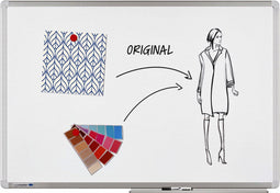 Whiteboard Legamaster Universal plus 45x60cm emaille