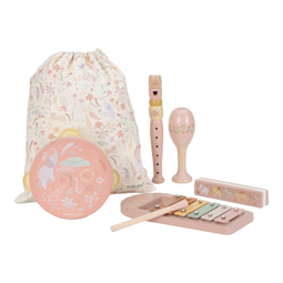 Little Dutch LD7474 - Muziekset - 5 instrumenten - Roze