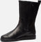 ECCO Bella - Leren Dames Laarzen - Waterafstotend - Zwart - Maat 41