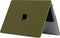 Lunso Geschikt voor MacBook Air 15 inch (2023-2025) cover hoes - case - Sand Army Green
