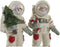 Decoratieve figuren DKD Home Decor Hars (2 pcs) (9 x 8.5 x 17 cm)
