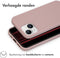 iMoshion Hoesje Geschikt voor iPhone 15 Hoesje Siliconen - iMoshion Color Backcover - roze