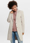 ONLY ONLCARRIE MEL COAT OTW NOOS - Dames Jas - Omkeerbaar - Katoen/Polyester - Etherea Melange