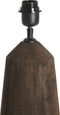 Light & Living Tafellamp Trapani - Mangohout - 45cm - Mat Donkerbruin - excl. kap