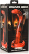 King Cobra - Silicone Dildo - Red