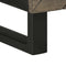 vidaXL - Tv-meubel - 100x33x46 - cm - massief - mangohout - zwart