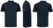 Milanoro - Elegante polo voor heren - Ademend en elastisch - Koningsblauw - XXL