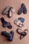 FALKE Cosyshoe - Huissokken - Merinowol met noppen - Grijs 3400