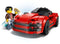 LEGO City 60448 - Sportwagen - Supercar met minifiguur - Rood
