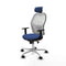 Piqueras y Crespo 1D086N2 - Bureaustoel - Hoofdsteun verstelbaar - Marineblauw