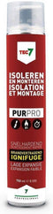 PUR Pro - Isolatie- en montageschuim - Tec7 - 0,75 L - Aërosol