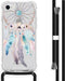 iMoshion Hoesje Geschikt voor iPhone SE (2022) / SE (2020) / 8 / 7 Hoesje Met Koord - iMoshion Design Hoesje met Koord - Transparant / Meerkleurig / Dreamcatcher