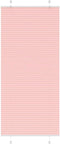 vidaXL - Plissé - rolgordijn - 95x200 - cm - stofbreedte - 94,4 - cm - polyester - roze