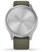 Garmin vívomove Style - Smartwatch - 24/7 gezondheidsmonitoring - Zilver/Groen