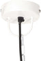 vidaXL Hanglamp industrieel rond 25 W E27 30 cm wit
