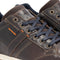 NoGRZ M.Breuer - Lage herensneakers - 100% echt leer - Donkerbruin