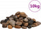 vidaXL - Kiezelstenen - gepolijst - 2-5 - cm - 10 - kg - meerkleurig