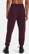 Under Armour Rival Fleece - Joggingbroek - Ultrazachte katoenmixfleece - Bordeaux rood
