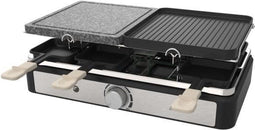 Raclette/Grill - FAGOR - FGRG8 - 8 personen - Kooksteen - 1400W - Regelbare thermostaat